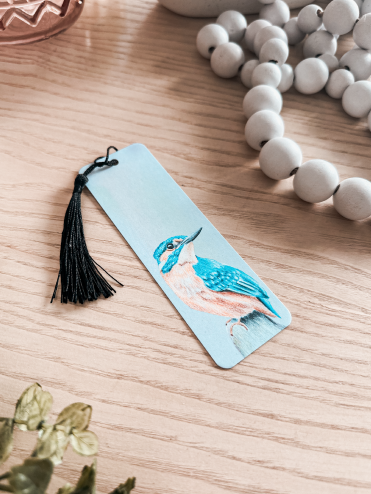 Kingfisher Bird Bookmark